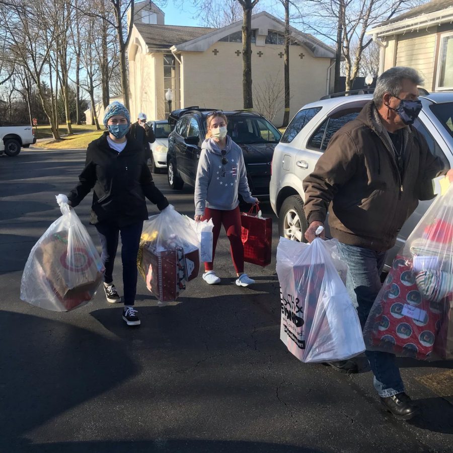 Residents and Staff at Divine Providence Village Receive